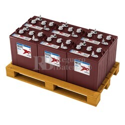 Pack 6 bater�as TROJAN T-125 | 6 Voltios 266 Amperios